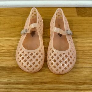 Kids Pink Jelly Shoes